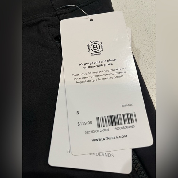 NEW Athleta Headlands Hybrid Cargo II Tight Leggings-8 - Picture 11 of 13